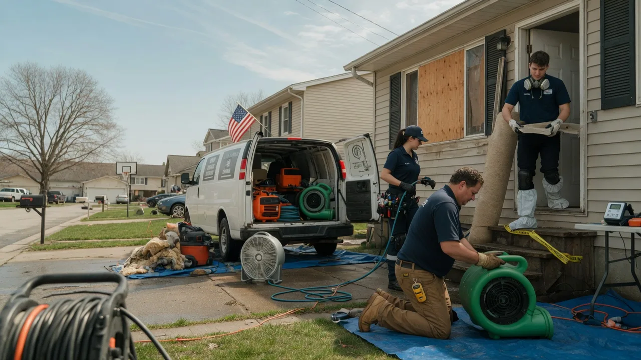 Water Damage Restoration in Jefferson City, MO near me